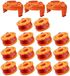 Worx Bobine 14x WA0010/WA0004 bobines de rechange + 3x WA6531 GT/50006531 capot de bobine