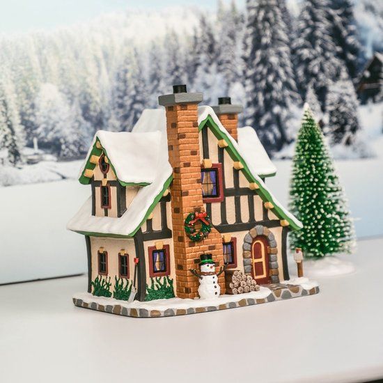 Lemax Winter Holiday Lodge Caddington Village 2025