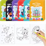 The Twiddlers – 24 Mini Kleurboeken – Heksen, Draken, Piraten & Kastelen – Voor Kinderfeestjes, Verjaardagen & Uitdeelcadeautjes