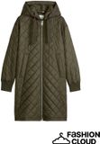 marc o'polo - Dames Puffer Jas - Maat M - Vrouwen - Khaki - Polyester