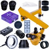 Rosfix Trinoculair Stereomicroscoop Neptune Pro MSNP-T-WDMS3-O - 7–45x met 51MP 4K Cam