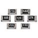 Weltron 406392 Résistance à couche de carbone 15 kΩ SMD 0805 0.125 W 5 % 200 ppm 1 pièce(s) Coupe de bande