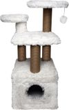 Topmast Krabpaal Fluffy Isola - Wit