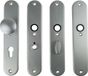 Ami Knoplangschild - diameter knop 50mm - ovaal - aluminium F-1