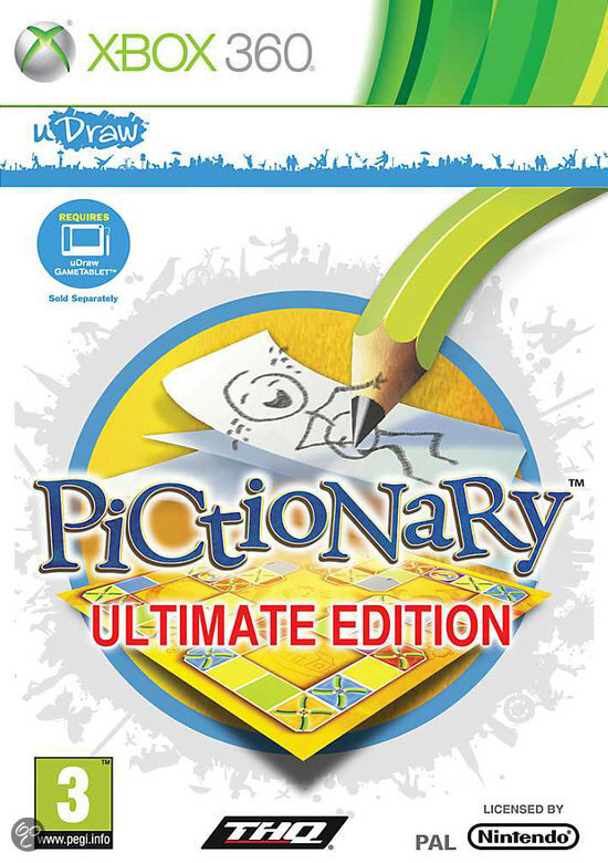 THQ Pictionary - Ultimate Edition (uDraw HD Only) Xbox 360