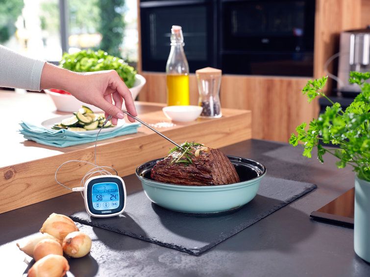 Leifheit Digitale Oven- en BBQ Thermometer - 0-380°C - Wit