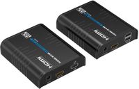 Allteq HDMI verlenger KVM - Via UTP - Lengte max 120 meter - 4K@60Hz