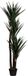 Paperflow Kunstplant - Yucca, Hoogte: 60 cm