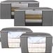 Sac de rangement – Sac de rangement pour vêtements – Rangement de vêtements d'hiver et d'été – Storage Bag – Avec fermeture éclair – Durable