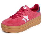 Skechers Academy Hi-Elevated Essence, Vrouwen, Rood, Sneakers, maat: 37,5