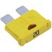 MTA Automotive 340031 Standaard platte zekering 20 A Geel 1 stuk(s)