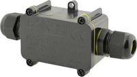 Boxexpert BXPJSGH686-2 Verdeeldoos Zwart (l x b x h) 35 x 138 x 42 mm