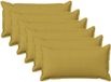 vidaXL Kussensloop Lichtgroen 40 x 80 cm (6 stuks)