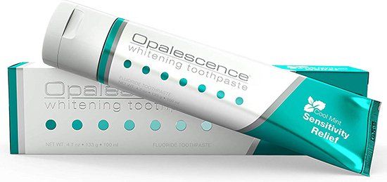 OPALESCENCE WHITENING SENSITIVITY RELIEF TANDPASTA - 5 x 100ml - Met fluoride