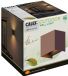 Calex Luminaire extérieur haut/bas Bari | 7W 400Lm 3000K | IP54 | Rouille