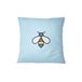 Bona Basics, Decoratieve kussenhoes, Huisdecoratie, voor bank, cafetaria, Afmeting: 60x60 cm, Kleur: Lichtblauw