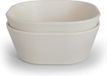 Mushie Kom Vierkant Ivory - Set van 2