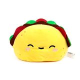 Puckator Foodiemals Squidglys Frida il Taco Kawaii pluche kussen, zeer zacht