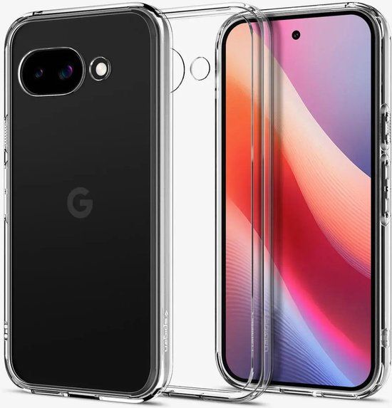 Spigen Ultra Hybrid Hoesje Geschikt voor Google Pixel 9a - Back Cover met Air Cushion - Transparant