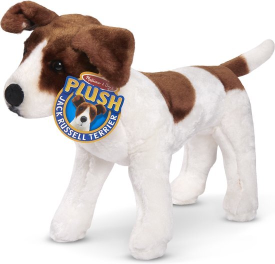MELISSA & DOUG Grote Pluche Jack Russell Terrier
