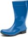 Ladeheid LA-LMG-967-Ilse Bottes de pluie pour femme - Caoutchouc – Haut – PVC – Imperméable – Bleu/rose – 41