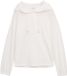 Tom Tailor - Chemise à manches longues et capuche - Taille M - Whisper White