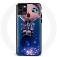 Maniacase Hoesje voor Iphone 12 Mini BTS TinyTAN Animation V Mic Drop