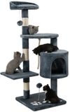 lionto by dibea Krabpaal katten 112 cm hoogte (donkergrijs)