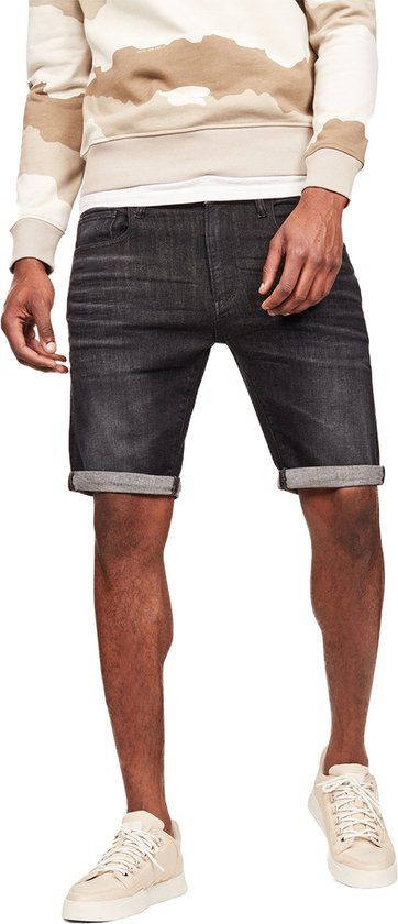 G-Star Raw 3301 Slim Short - Zwart - Maat 30