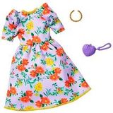 Barbie Mode Complete Look - Bloemenjurk