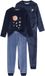 Vertbaudet Set van 2 "ruimte" fluwelen pyjama's voor jongens marineblauw