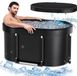 Baignoire de cryothérapie sans marque - Baignoire portable pliable pour athlètes et usage domestique