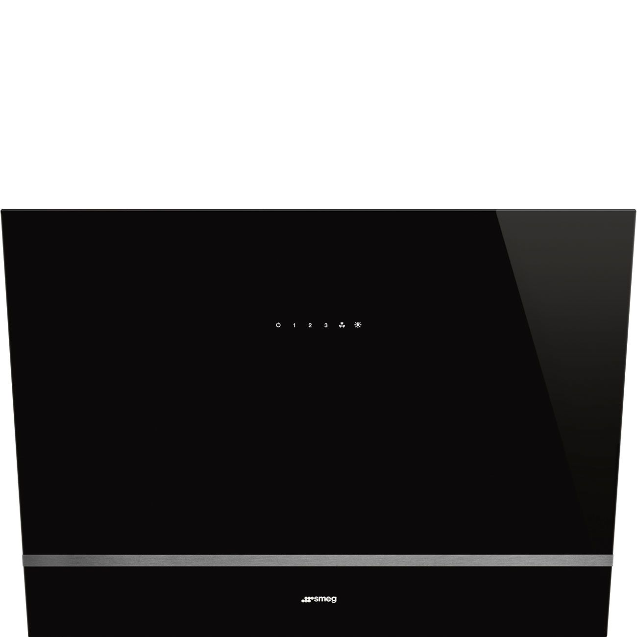Smeg KV28N Afzuigkap - Zwart - 666 m³/uur - A