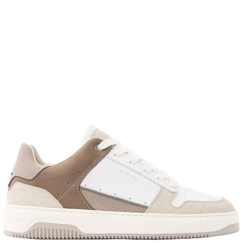Nubikk Basket Courtside suède sneakers - beige/wit