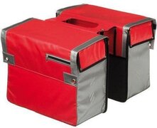 Cordo Express - Dubbele Fietstas - 30 l - Rood;Grijs