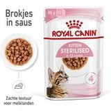 ROYAL CANIN Kitten STERILISED in jus 12x85 g