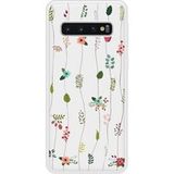 Samsung Galaxy S10 Montee de fleurs Verstevigd hoesje met sublimatie bedrukking