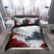Hokusai parure de lit, King-Size, avec 2 taies d'oreiller
