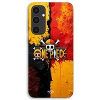 Maniacase Coque Pour Samsung Galaxy S25 FE One piece logo peinture coloré manga
