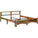 Prolenta Maison Exclusive - Cadre De Lit Sans Matelas Bois De Récupération Massif 180x200cm