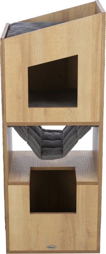 Trixie Citystyle - Cat Tower - Bruin/Grijs - Krabpaal - 105 cm