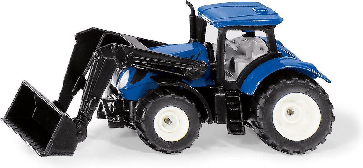 SIKU 1396 New Holland Met Front Loader - Blauw - Metaal - 2022