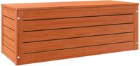 vidaXL Opbergbox Wasbruin 89 x 36,5 x 33 cm Massief Grenenhout