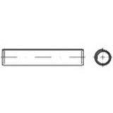 TOOLCRAFT 1067684 Goupille fendue (Ø x l) 1,5 mm x 12 mm Inox 1000 pièce(s)