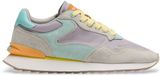 HOFF City Dopamine Sneakers en cuir gris, violet
