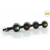 HIGHSIDER pro Enterprise LED Knipperlicht Gold/Smoke CNC, E‑gekeurd (set)