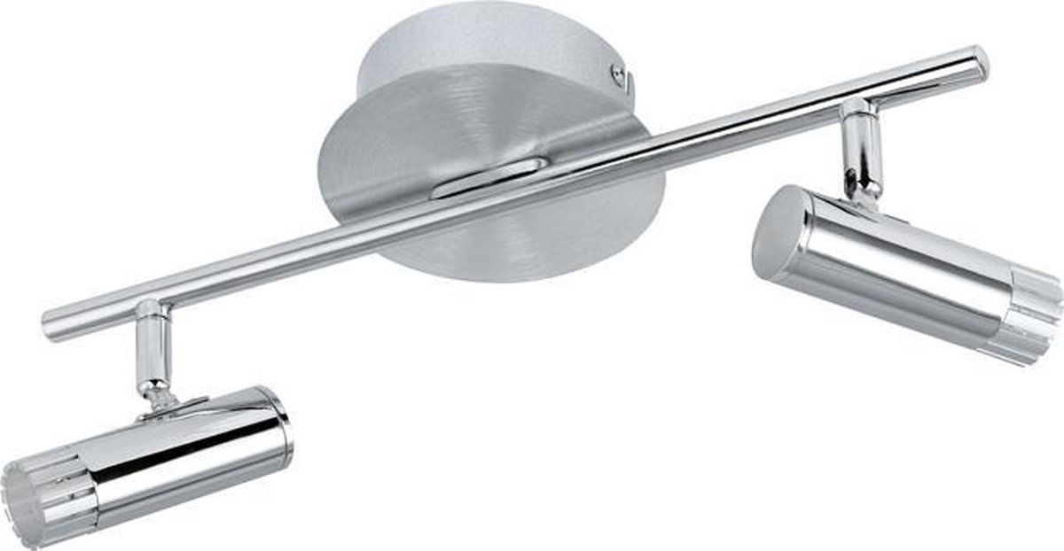 EGLO Lianello 1 - Spot - 2 Lichts - LED - Chroom, Aluminium