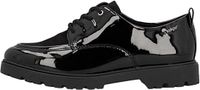 Rieker Softlack-leren derbyschoenen Zwart