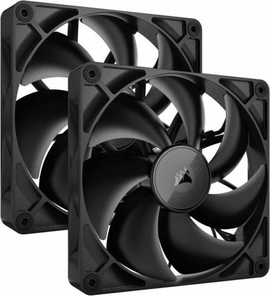 Corsair iCUE LINK RX140 PWM Fan Twin Starter Kit - Black