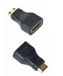 Gembird A-HDMI-FC - HDMI Femelle - Noir
